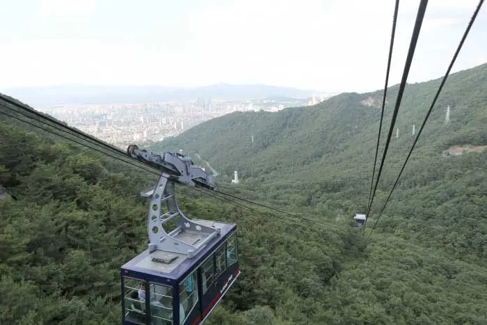 앞산전망대(비파산전망대) 현장 사진 3 — 대구 남구 대명동