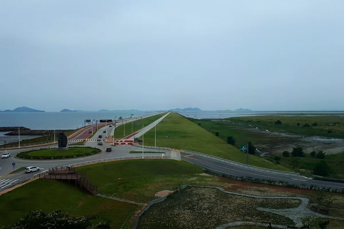 새만금방조제 대표 사진 — 전북 군산시 바이크