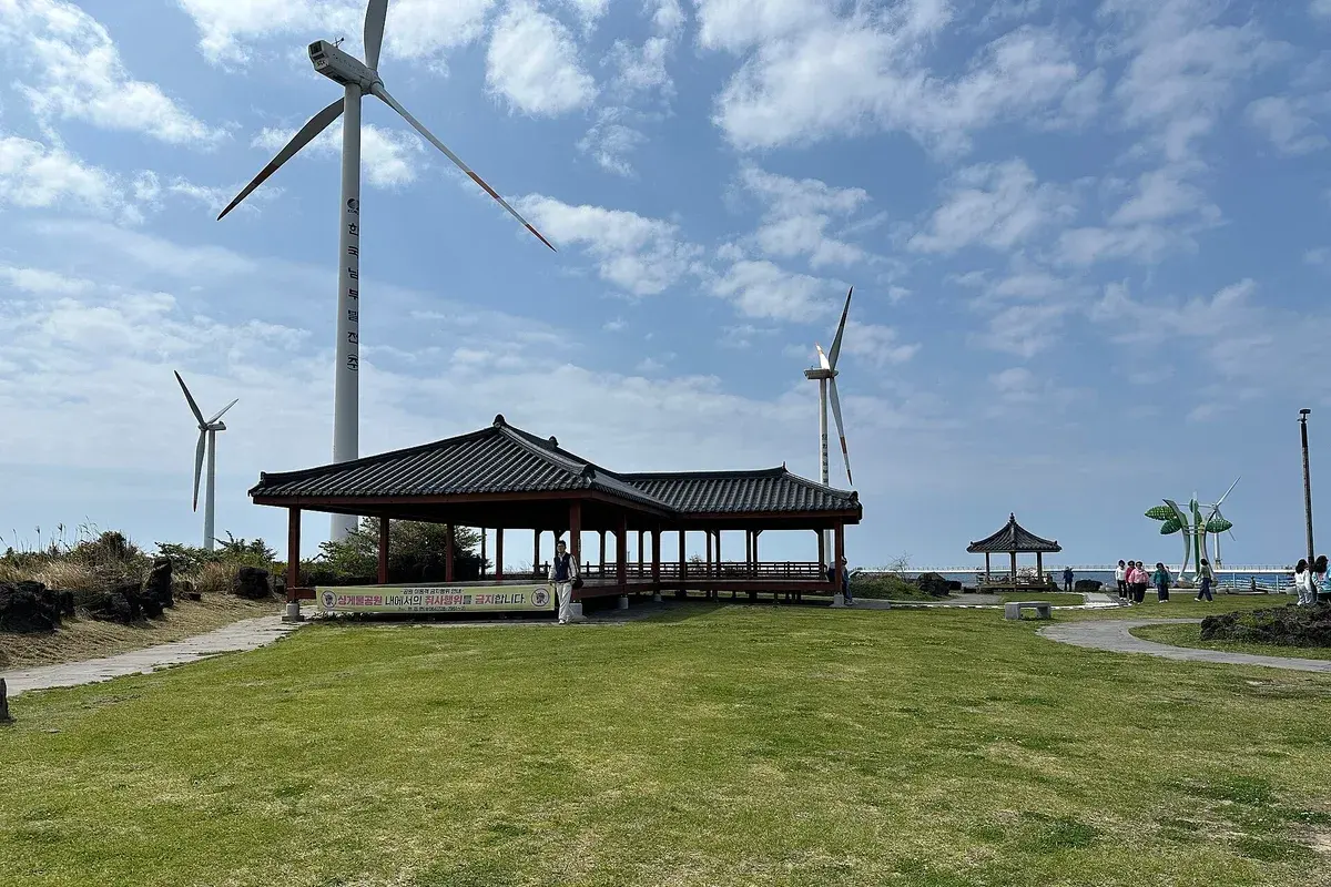 제주 신창풍차해안도로 현장 사진 3 — 제주 한경 신창