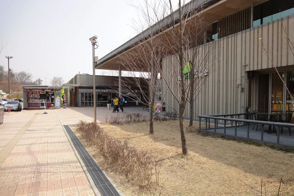 곡성휴게소 (천안 방향) 현장 사진 2 — 전남 호남선 · 상행