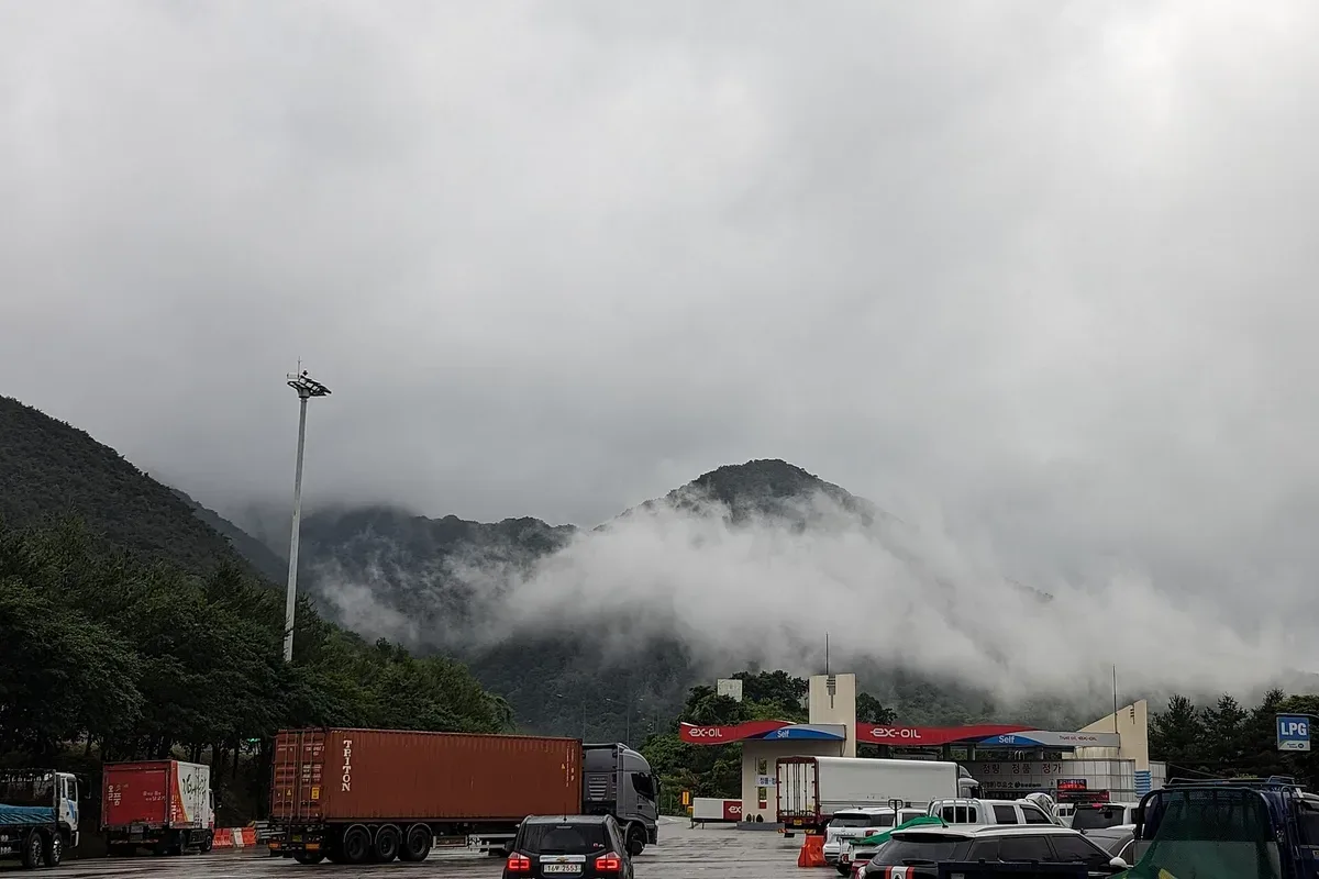 강천산휴게소 (대구 방향) 대표 사진 — 전북 광주대구선 · 상행 휴게소