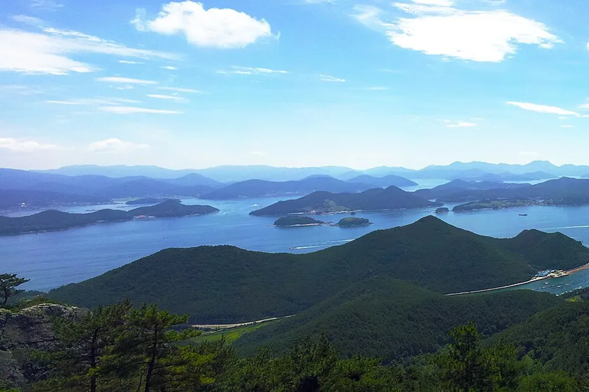 통영 산양일주도로 대표 사진 — 경남 통영 미륵도 드라이브